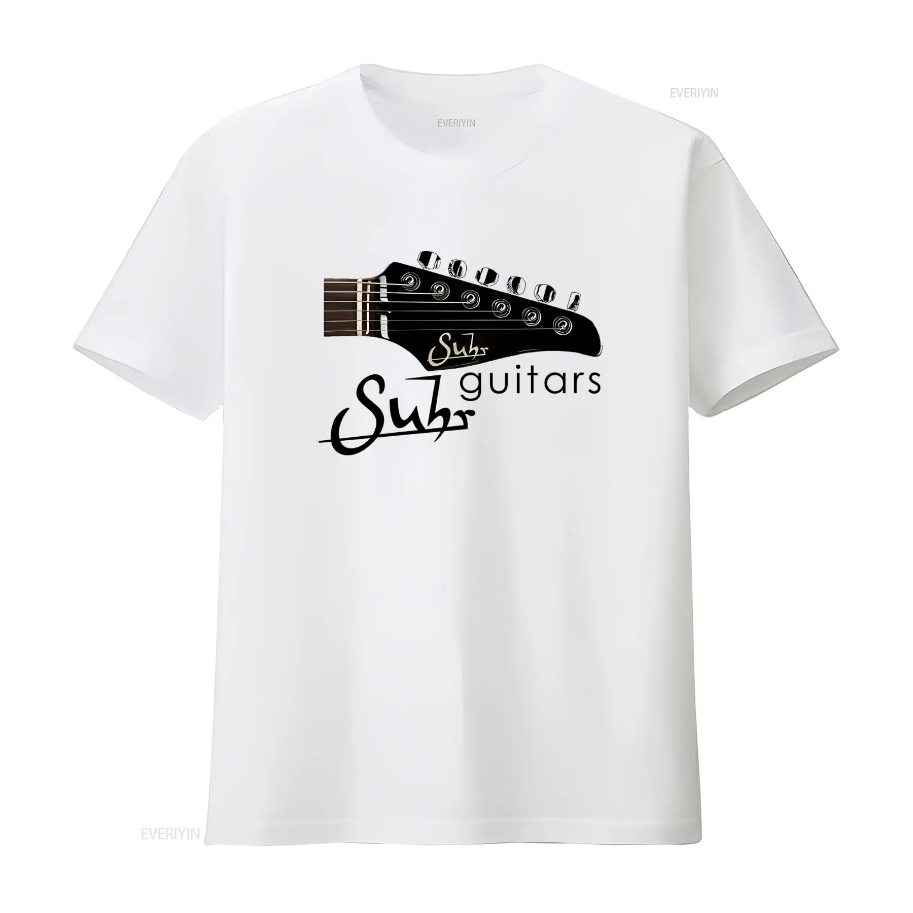 Vintage Fashion Jersey - Suhr Guitars Logo Print T Shirt