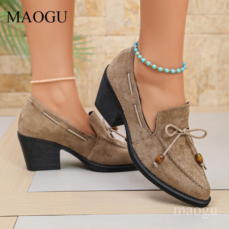 Vintage Outdoor Fashion - 7CM Heeled Women's Spring Autumn Pumps