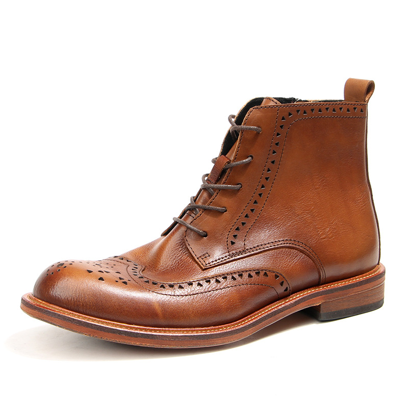 Vintage Outdoor Fashion - Vintage Mens Ankle Chelsea Boots Luxury