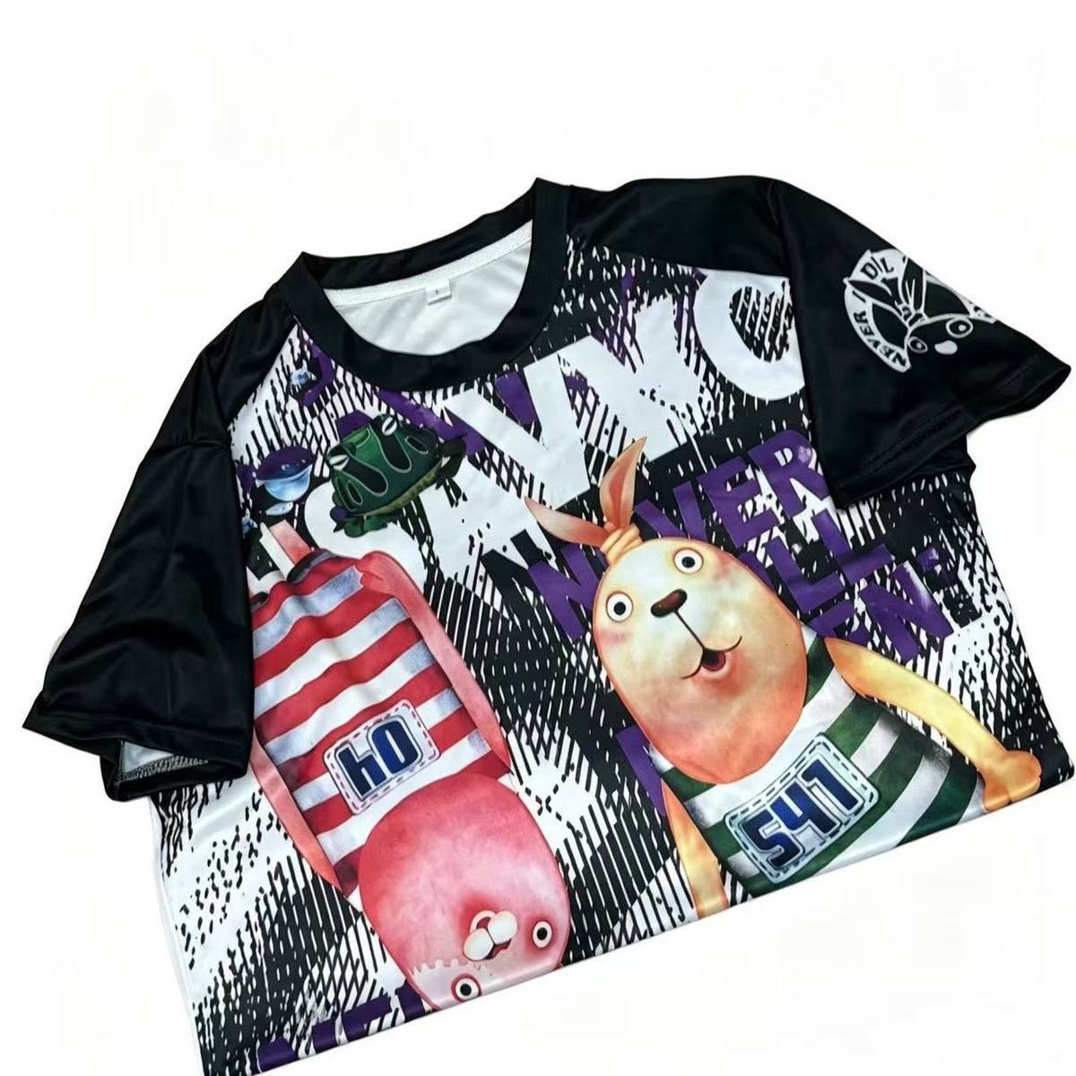 Tie Dye Shirt Vintage - Summer New Escape Rabbit 3D Graphic