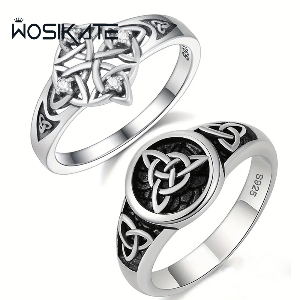 Z Vintage Fashion - WOSIKATE Vintage Thai Silver Celtic Knot