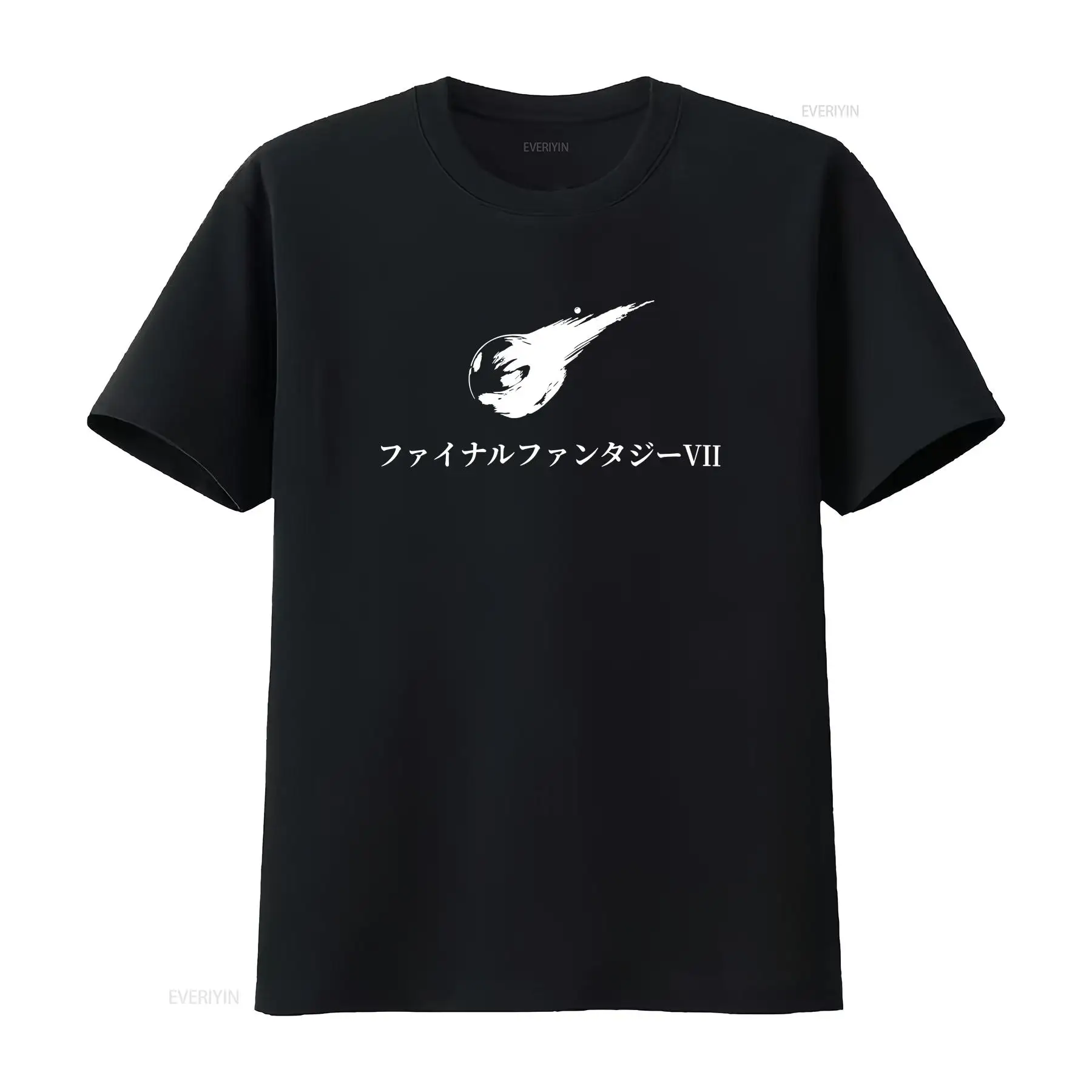 Vintage Fashion Jersey - FF7 JP Title T shirt Multiple