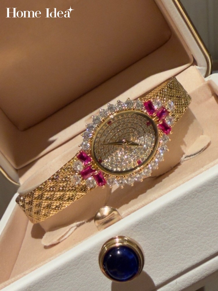 Vintage Fashion Ideas - Vintage Ladies Oval Shape Quartz Watch