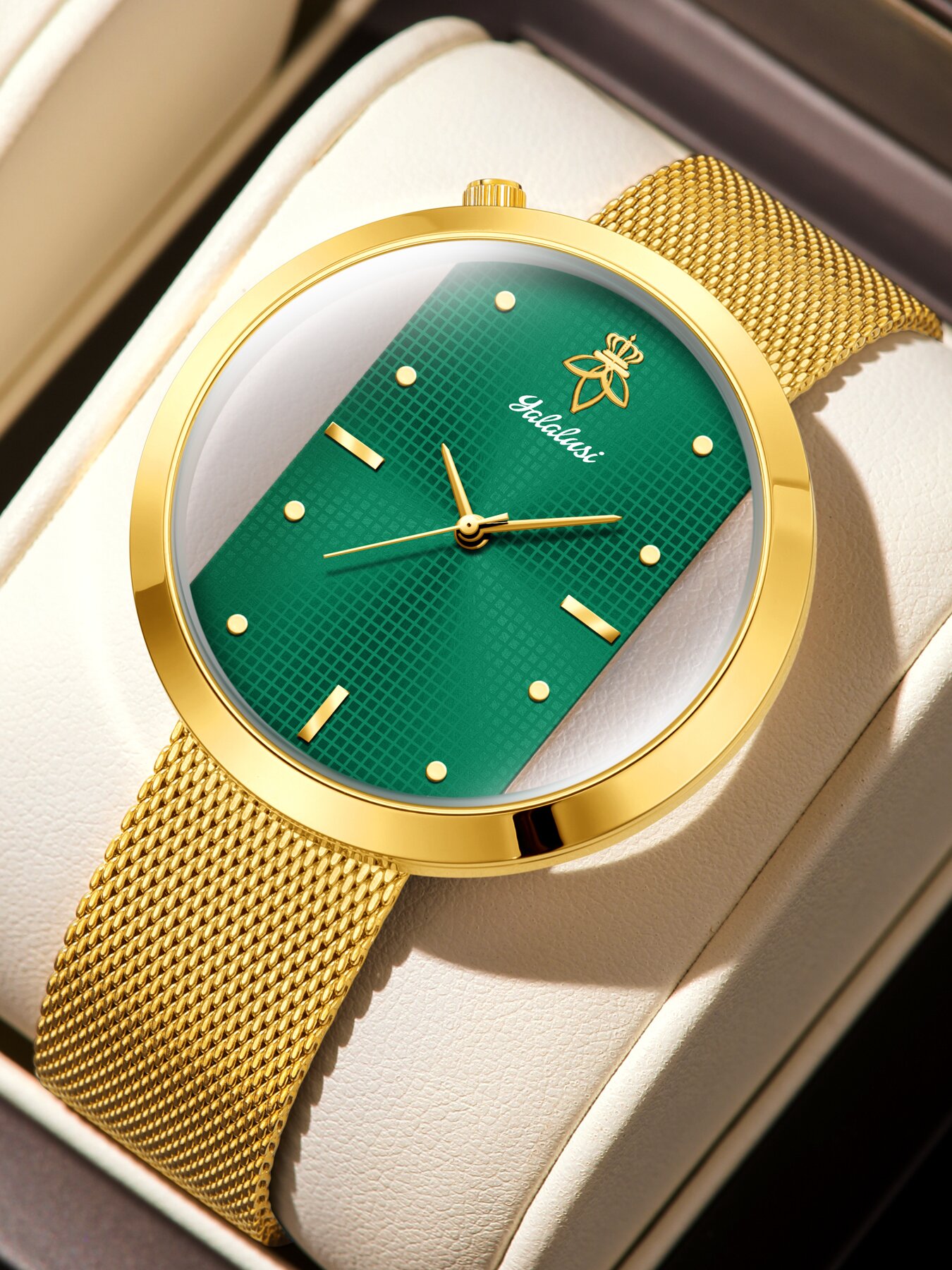 Vintage Fashion Watches - YaLaLuSi Vintage-Style Ladies’ Watch with Openwork