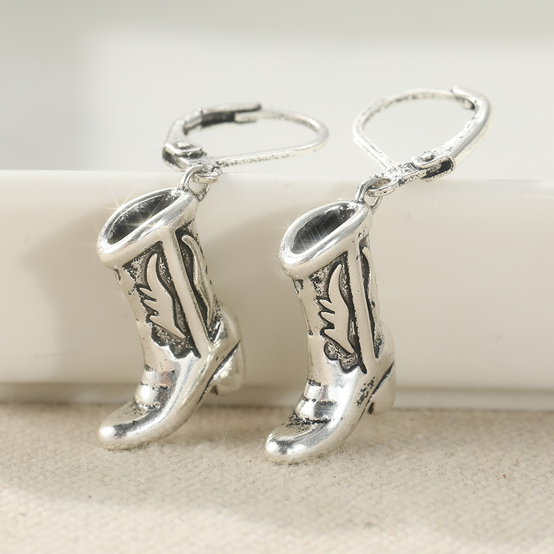 Creative Metal Cowboy Boot Sil - огляд і ціна Vintage Fashion Ideas