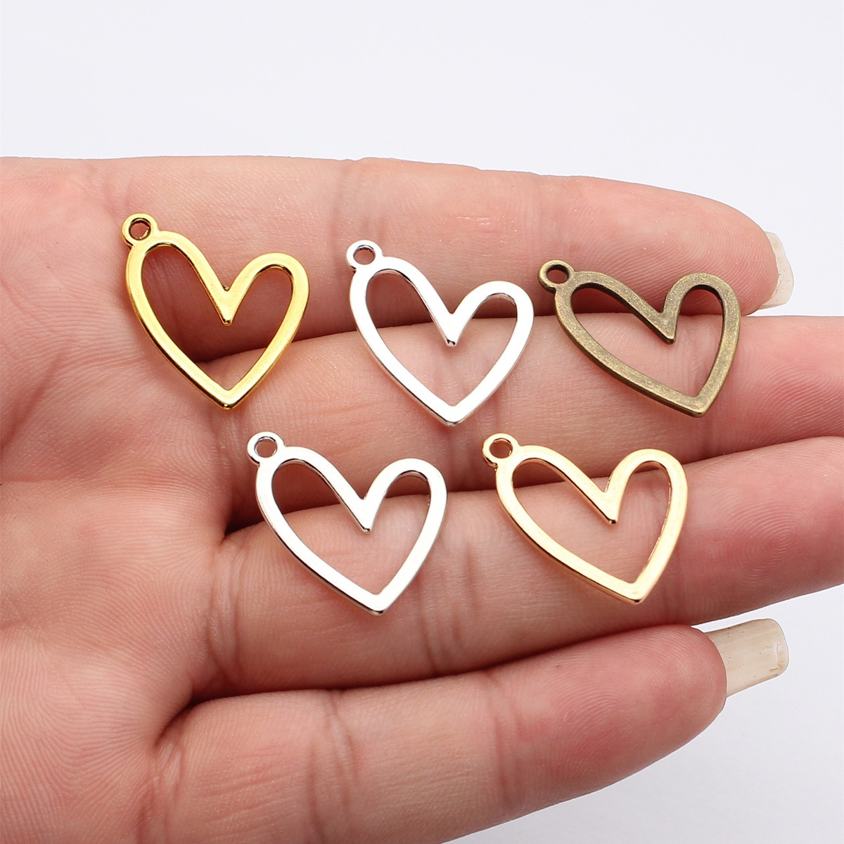 WYSIWYG 20pcs 22x20mm 5 Colors - огляд і ціна Vintage Fashion Stores