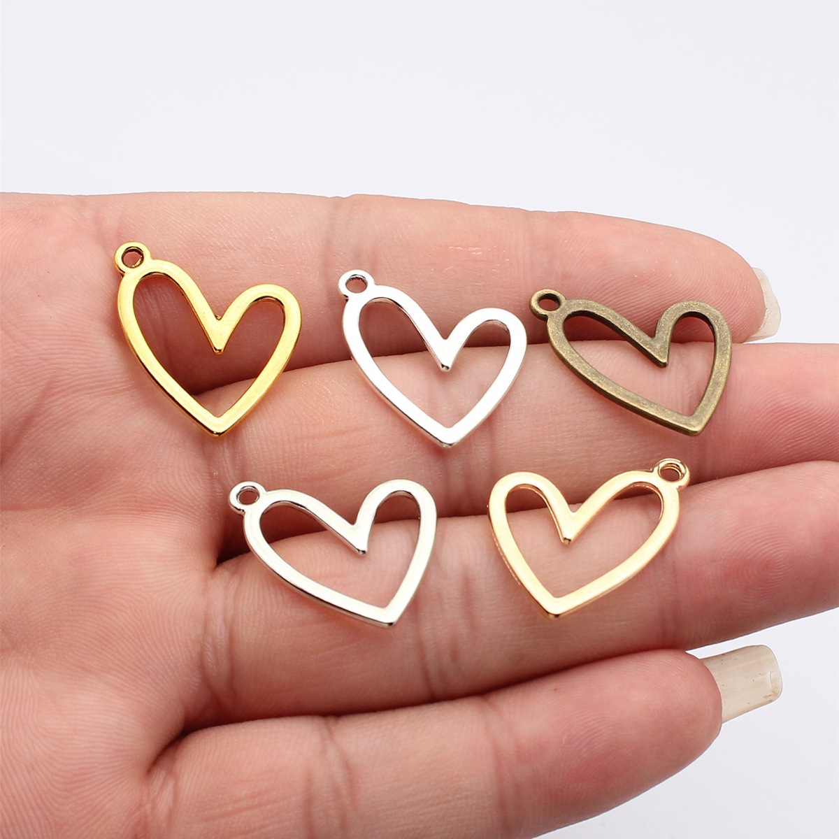 WYSIWYG 20pcs 22x20mm 5 Colors - огляд і ціна Vintage Fashion Stores