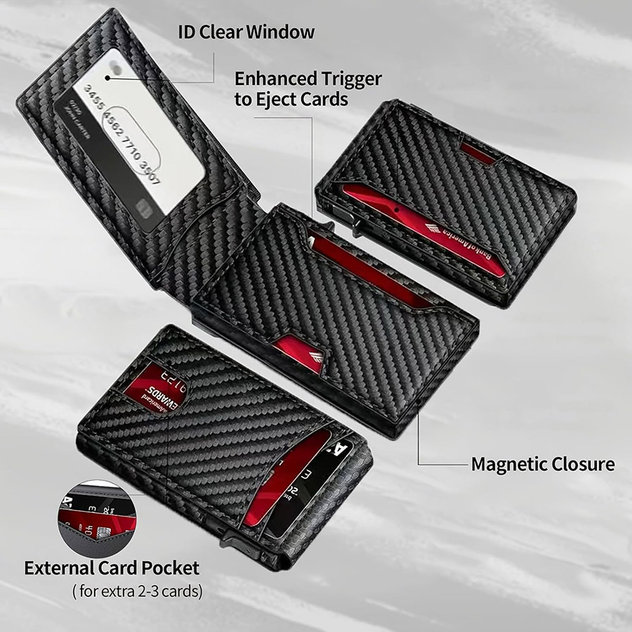Men Vintage Leather Wallet RFI - огляд і ціна Vintage Fashion Pop Up