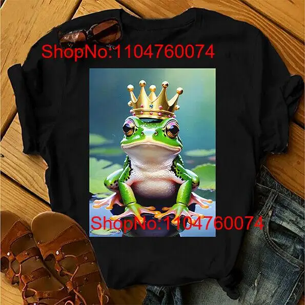Funny T Shirt FROG IN A CROWN  - огляд і ціна Vintage Fashion Ideas