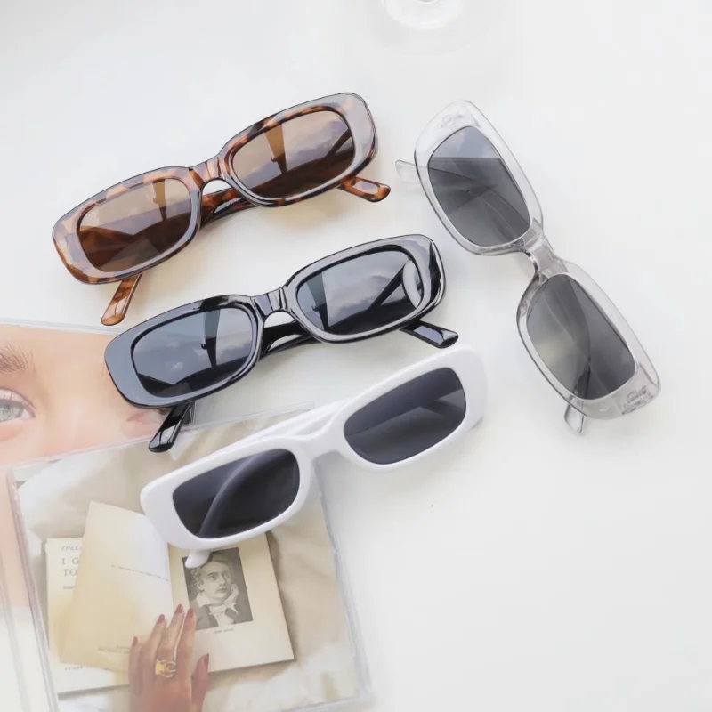 Vintage Small Square Sunglasse - огляд і ціна Vintage Outdoor Fashion
