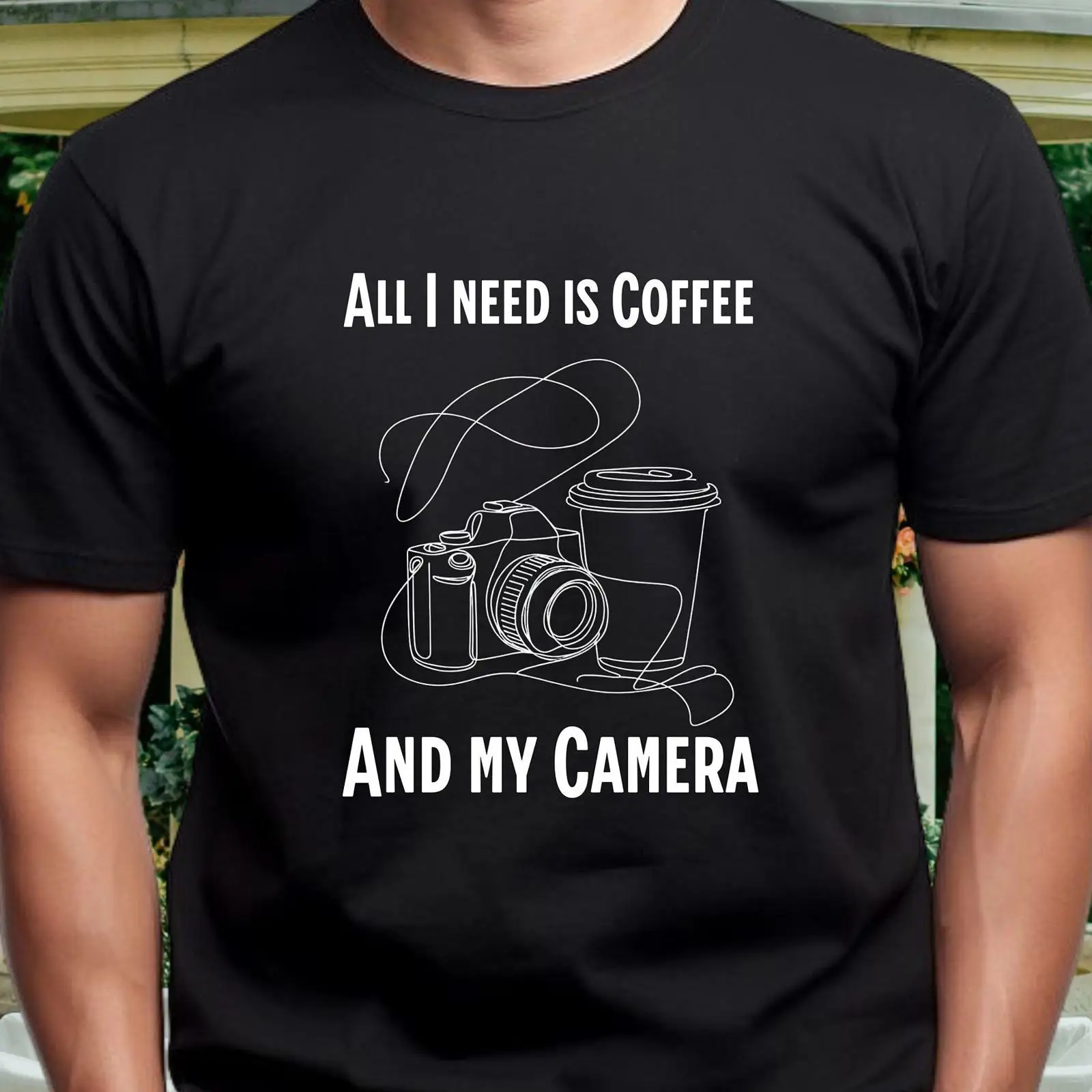Coffee and Camera T Shirt Phot - огляд і ціна Vintage Fashion Photographers