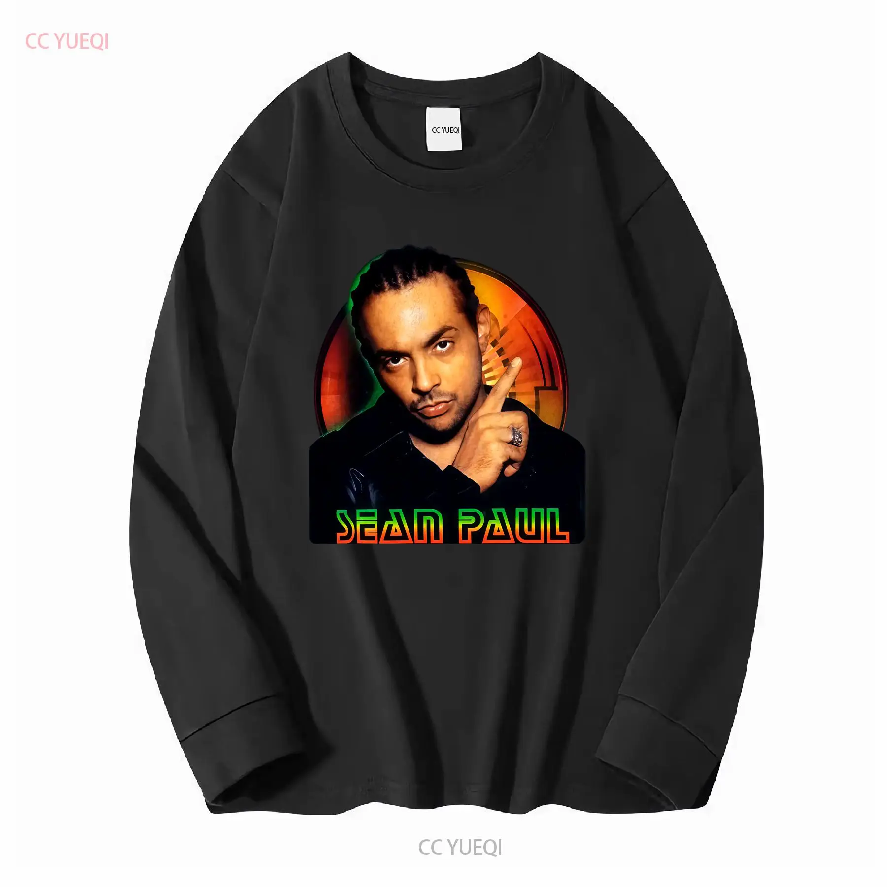 RAPPER Sean Paul black T shirt - огляд і ціна Vintage Fashion Jersey