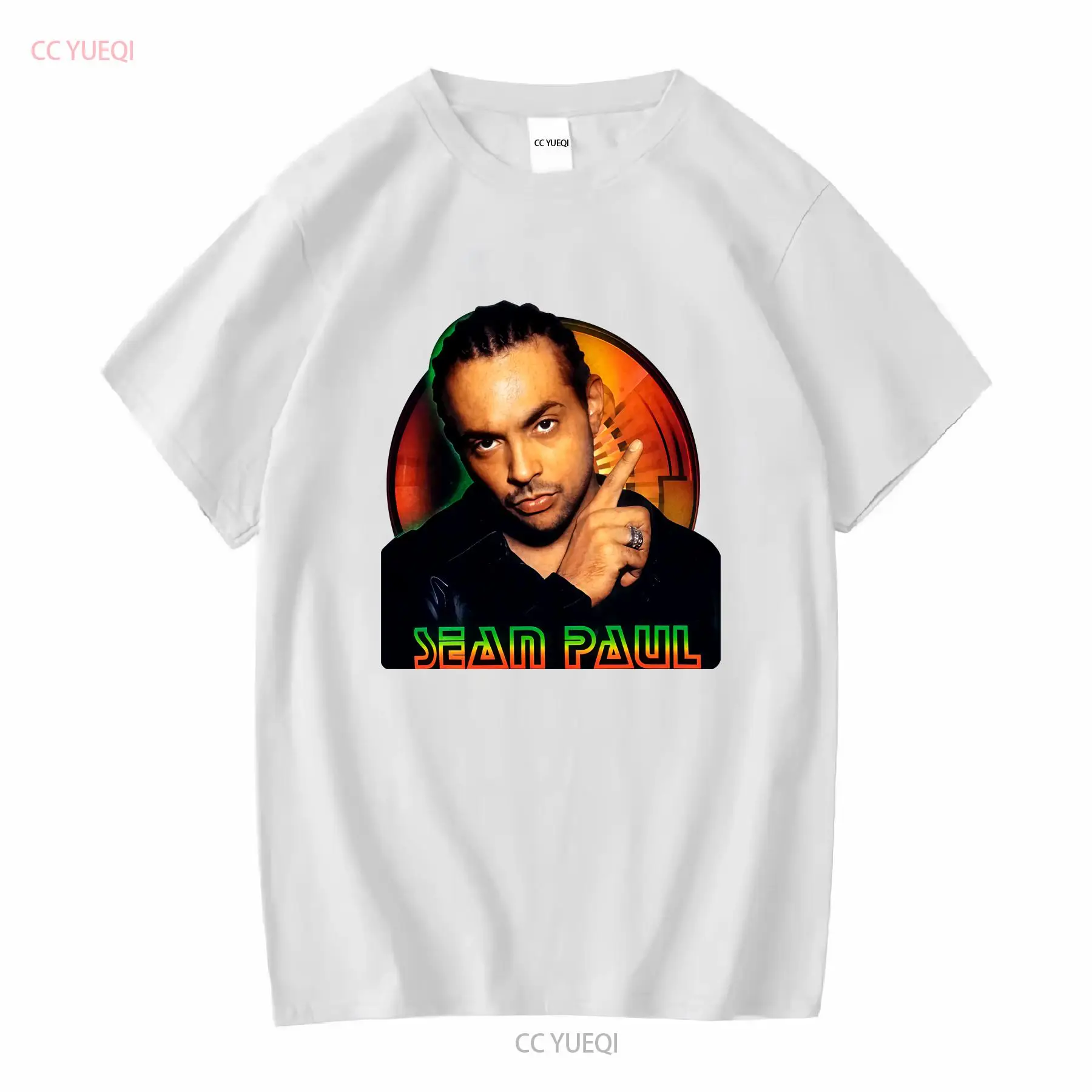 RAPPER Sean Paul black T shirt - огляд і ціна Vintage Fashion Jersey