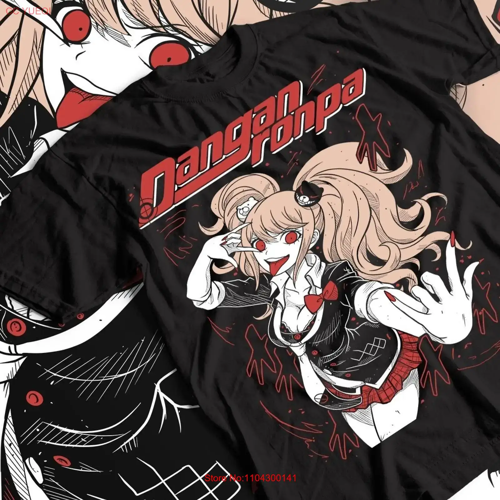 Anime T Shirt Junko Enoshima D - огляд і ціна Vintage Fashion Jersey