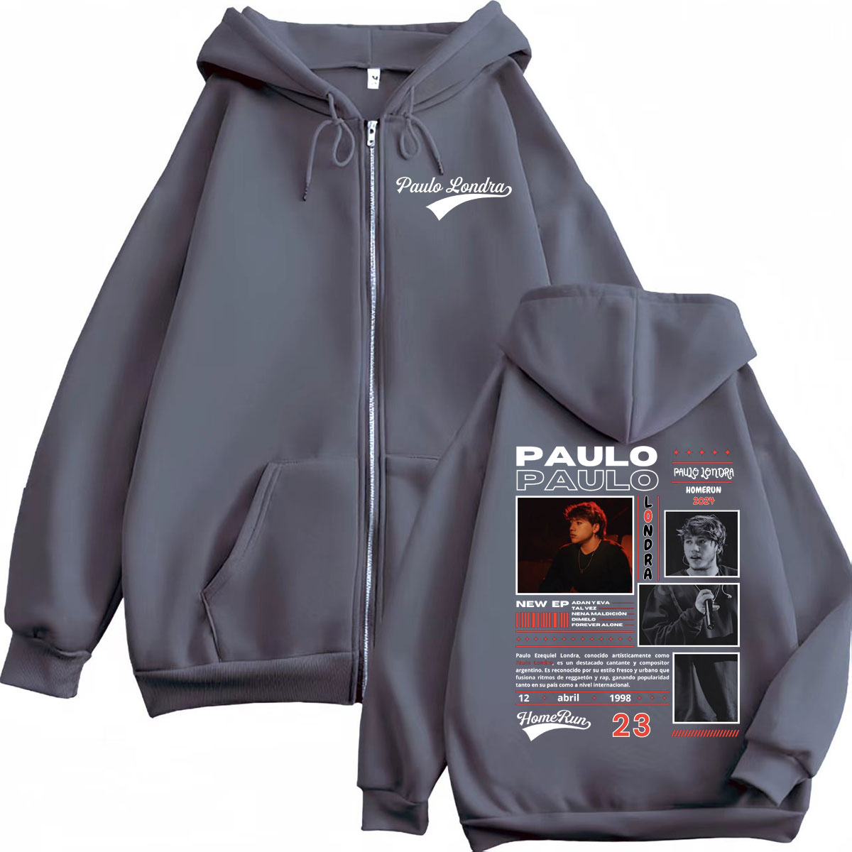Rapper Paulo Londra Homerun Al - огляд і ціна Vintage Fashion Pop Up