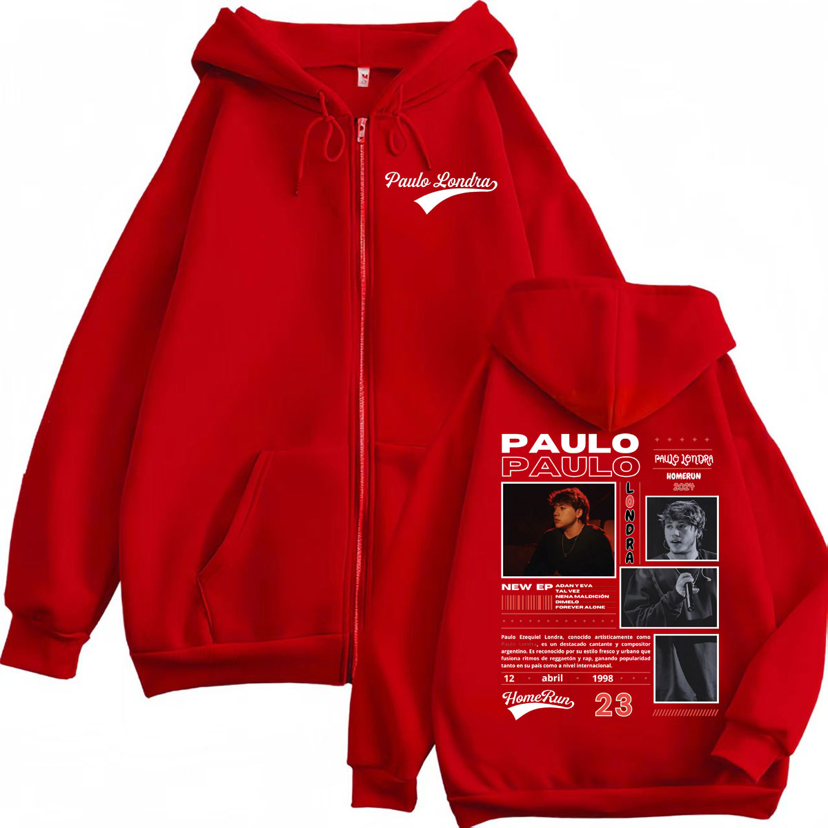Rapper Paulo Londra Homerun Al - огляд і ціна Vintage Fashion Pop Up