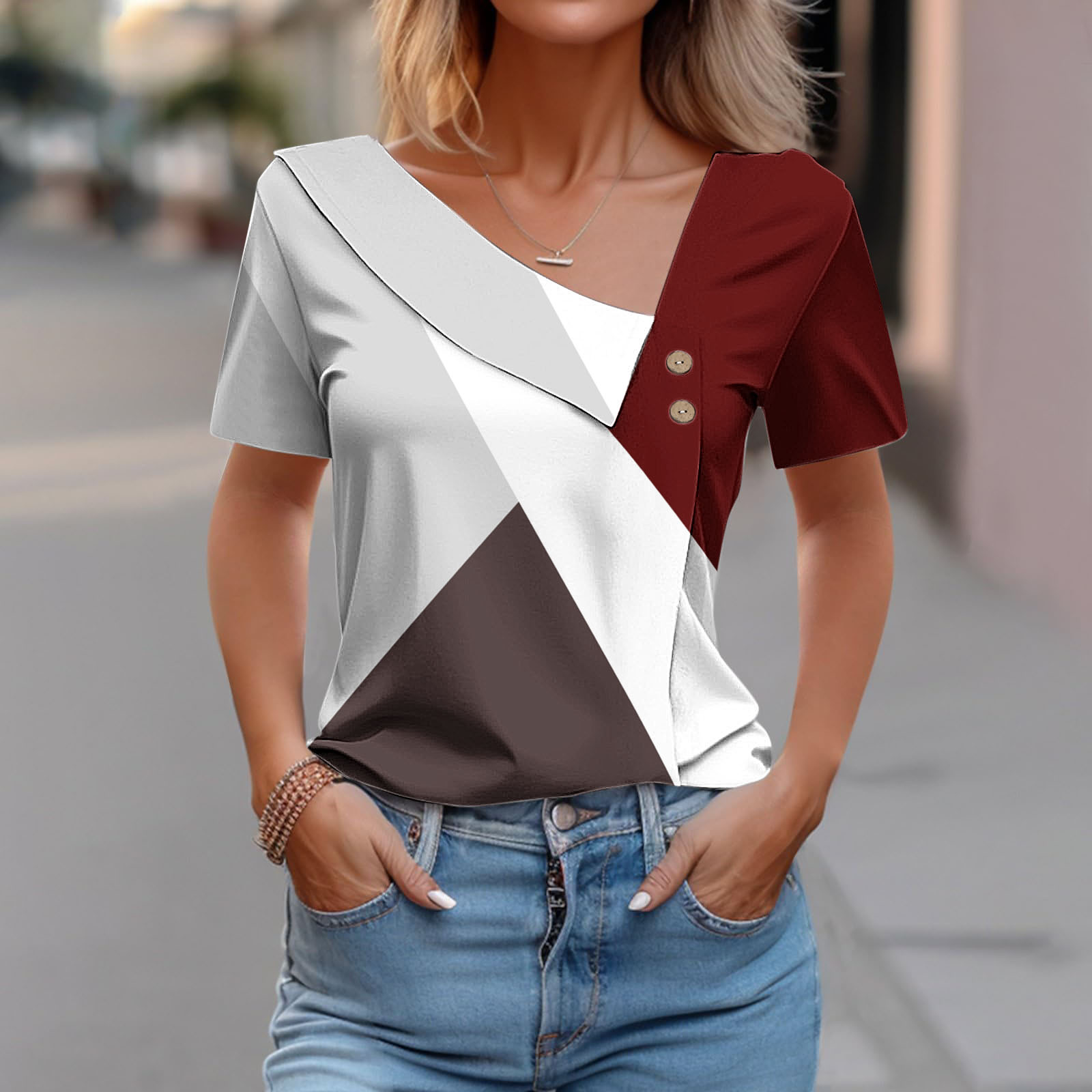 Fashion Short Sleeve Women T S - огляд і ціна Tie Dye Shirt Vintage