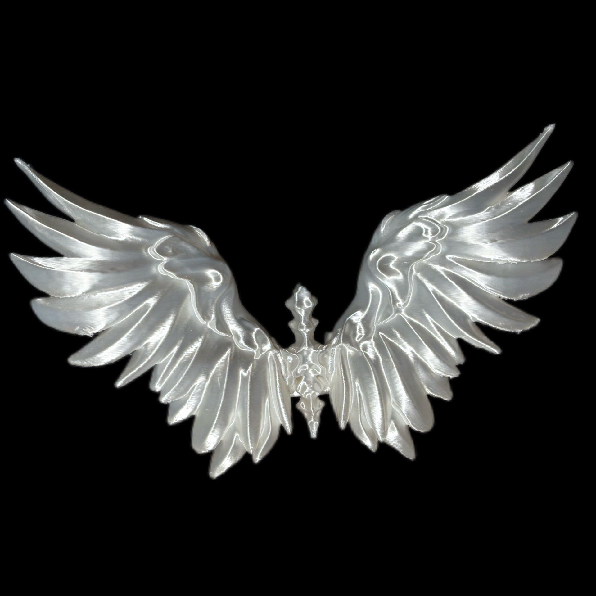 3D Printed Angel Wing Bracelet - огляд і ціна Vintage Fashion Subculture