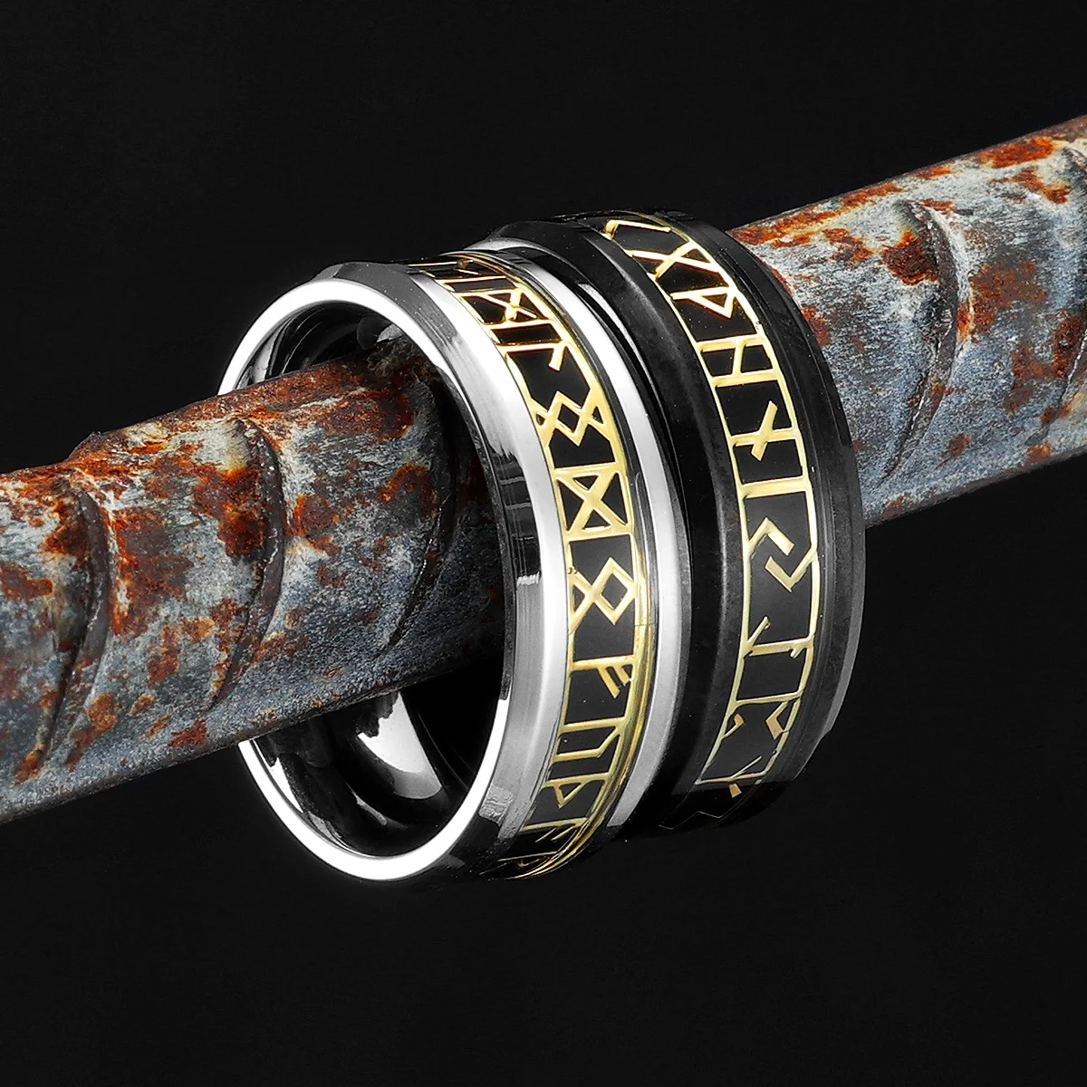 Viking Elder Futhark Rune Band - огляд і ціна Vintage Fashion Newtown