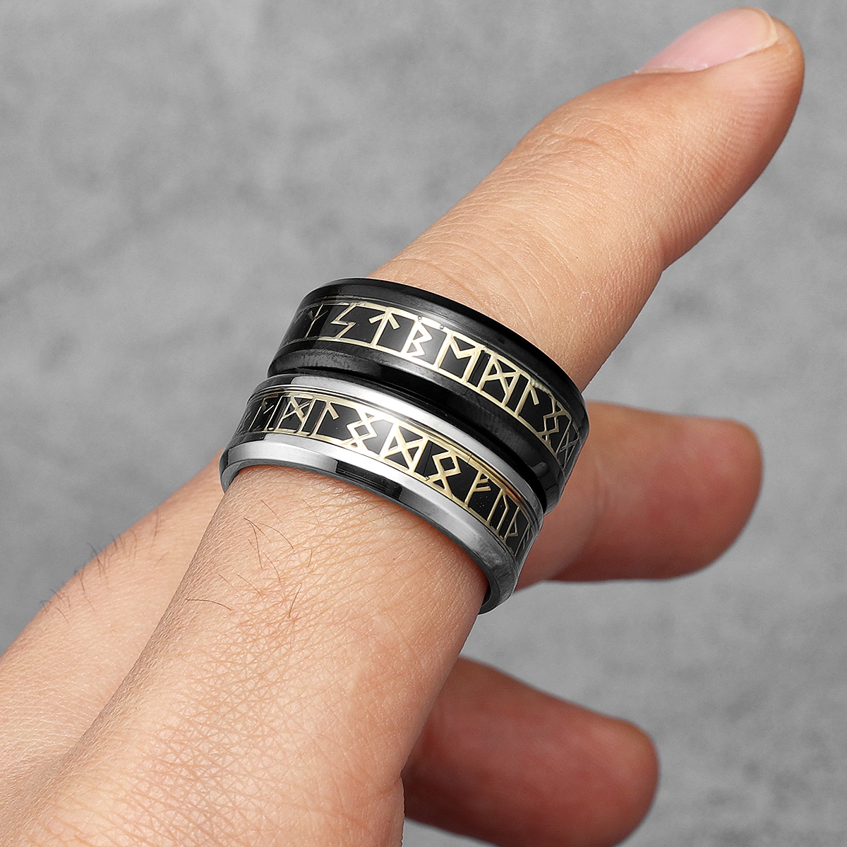 Viking Elder Futhark Rune Band - огляд і ціна Vintage Fashion Newtown