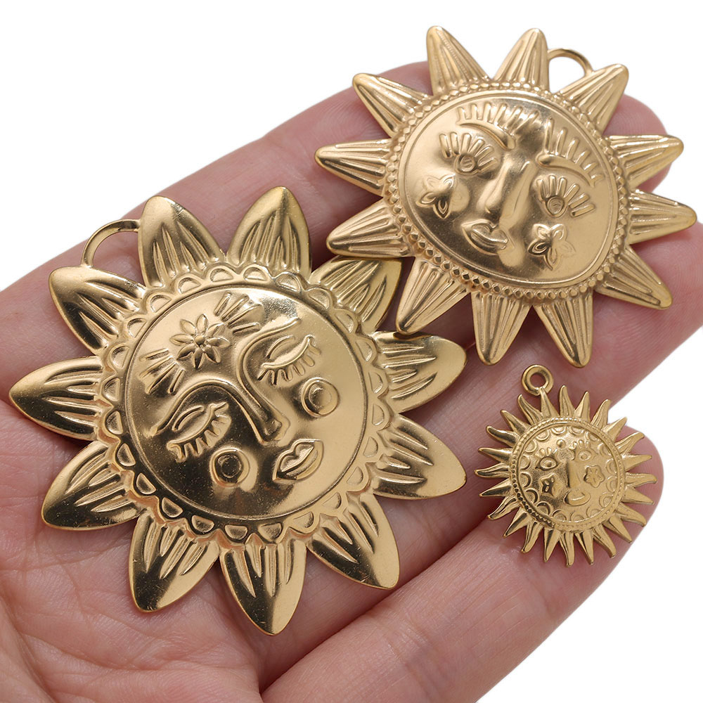 5pcs PVD Gold Charms Stainless - огляд і ціна Vintage Fashion Stores
