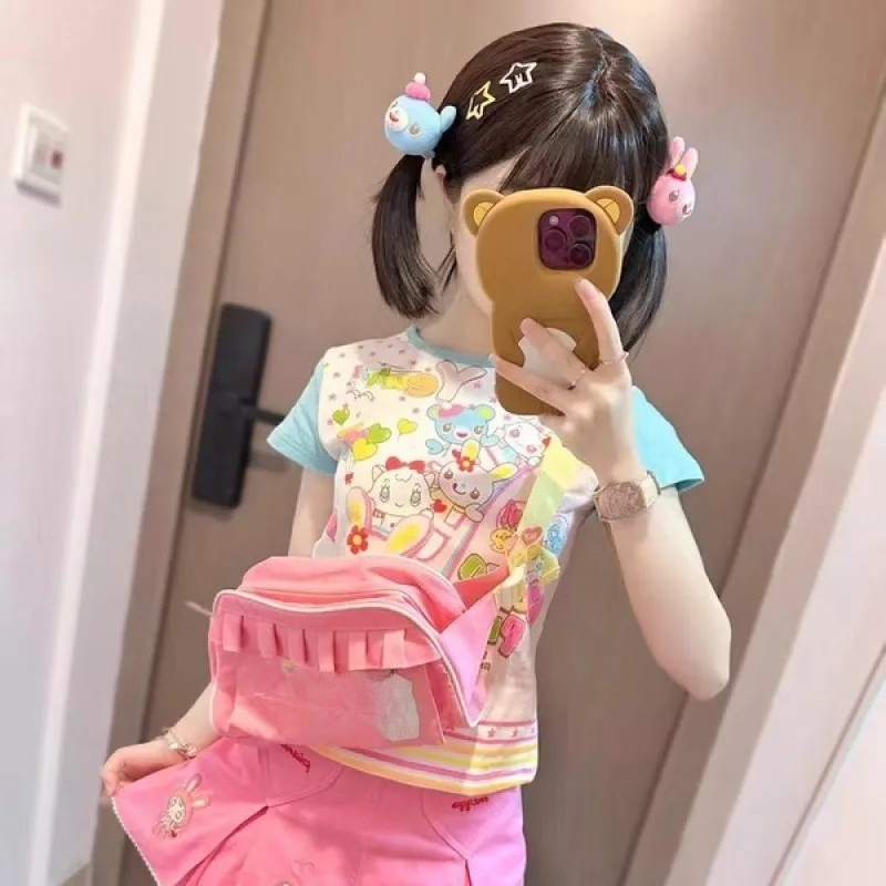 2026 Kawaii T-shirts Women Y2K - огляд і ціна Vintage Fashion Subculture