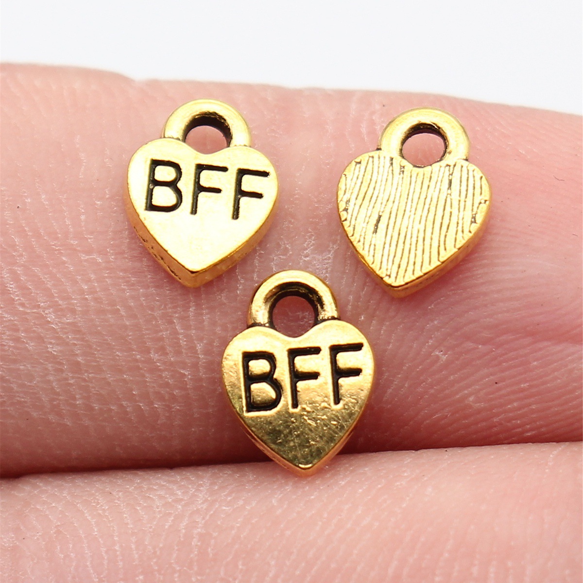 40pcs 9.3x7mm Antique Gold Col - огляд і ціна Vintage Fashion Stores