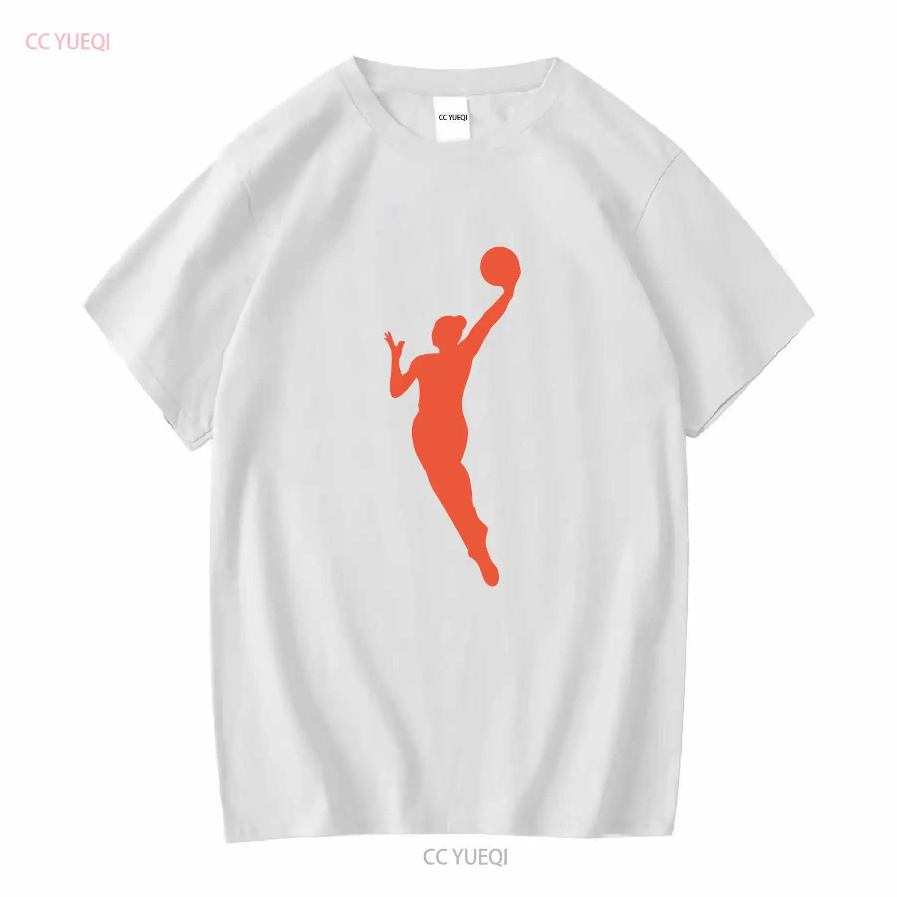 Heavy Cotton T Shirt WNBA oran - огляд і ціна Vintage Fashion Jersey