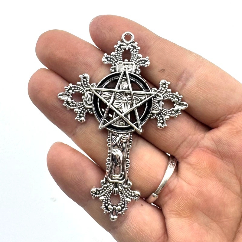 2pcs 30x15mm Gothic Big Cross  - огляд і ціна Vintage Fashion Stores