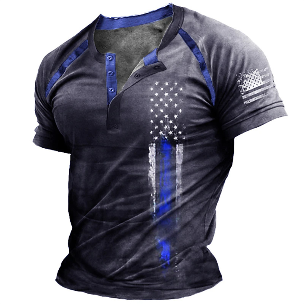 Funny 3D American Flag Print M - огляд і ціна Vintage Fashion Stores