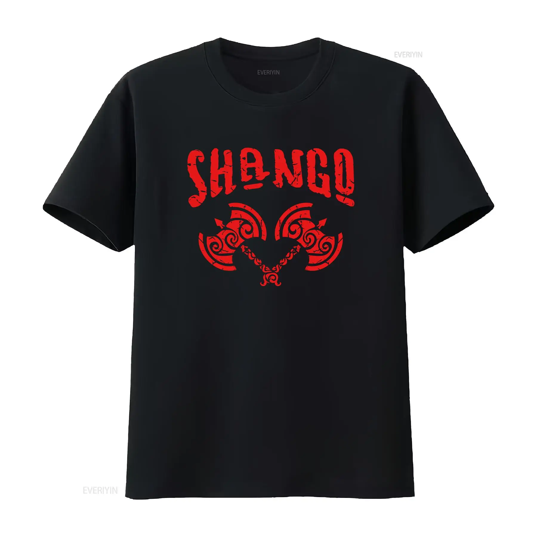 Shango T shirt Xango Orishas C - огляд і ціна Vintage Yoruba Fashion