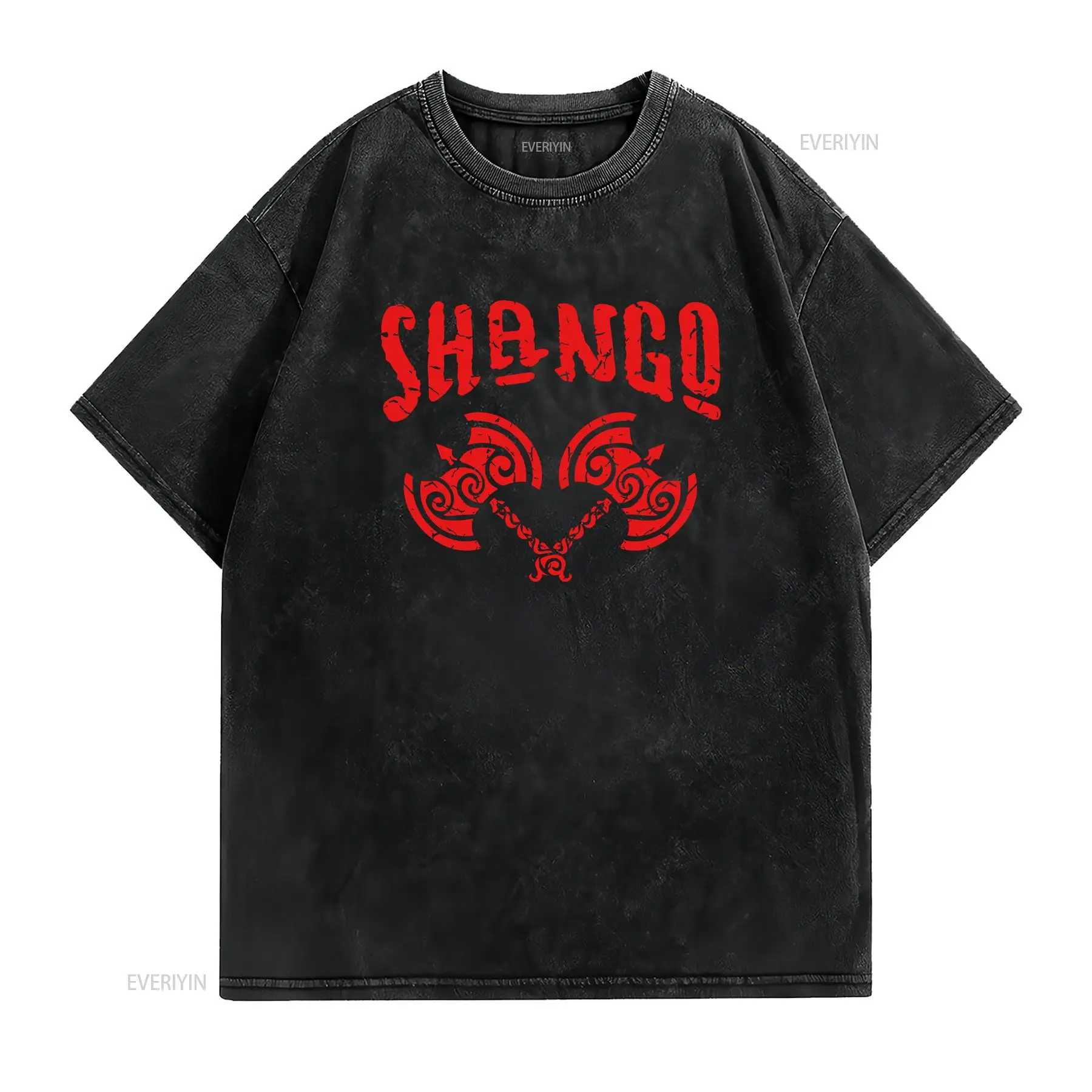 Shango T shirt Xango Orishas C - огляд і ціна Vintage Yoruba Fashion