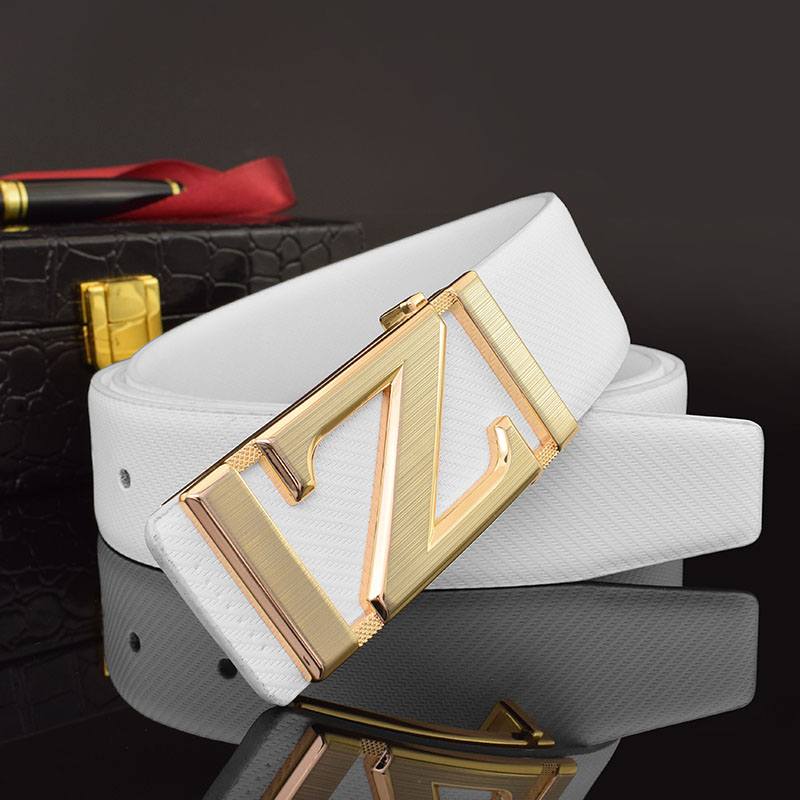 New White Men's Belt Designer  - огляд і ціна Z Vintage Fashion