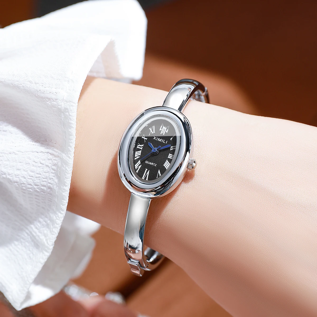 2026XIMILI Vintage Oval Bangle - огляд і ціна Vintage Fashion Watches