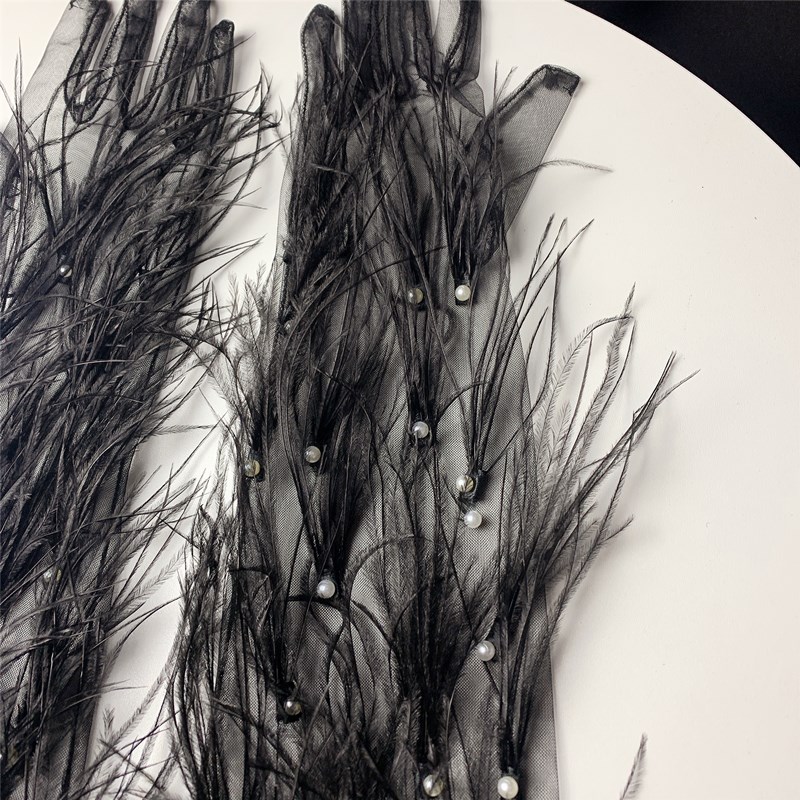 Women's Elegant Black Feather  - огляд і ціна Vintage Fashion Photographers