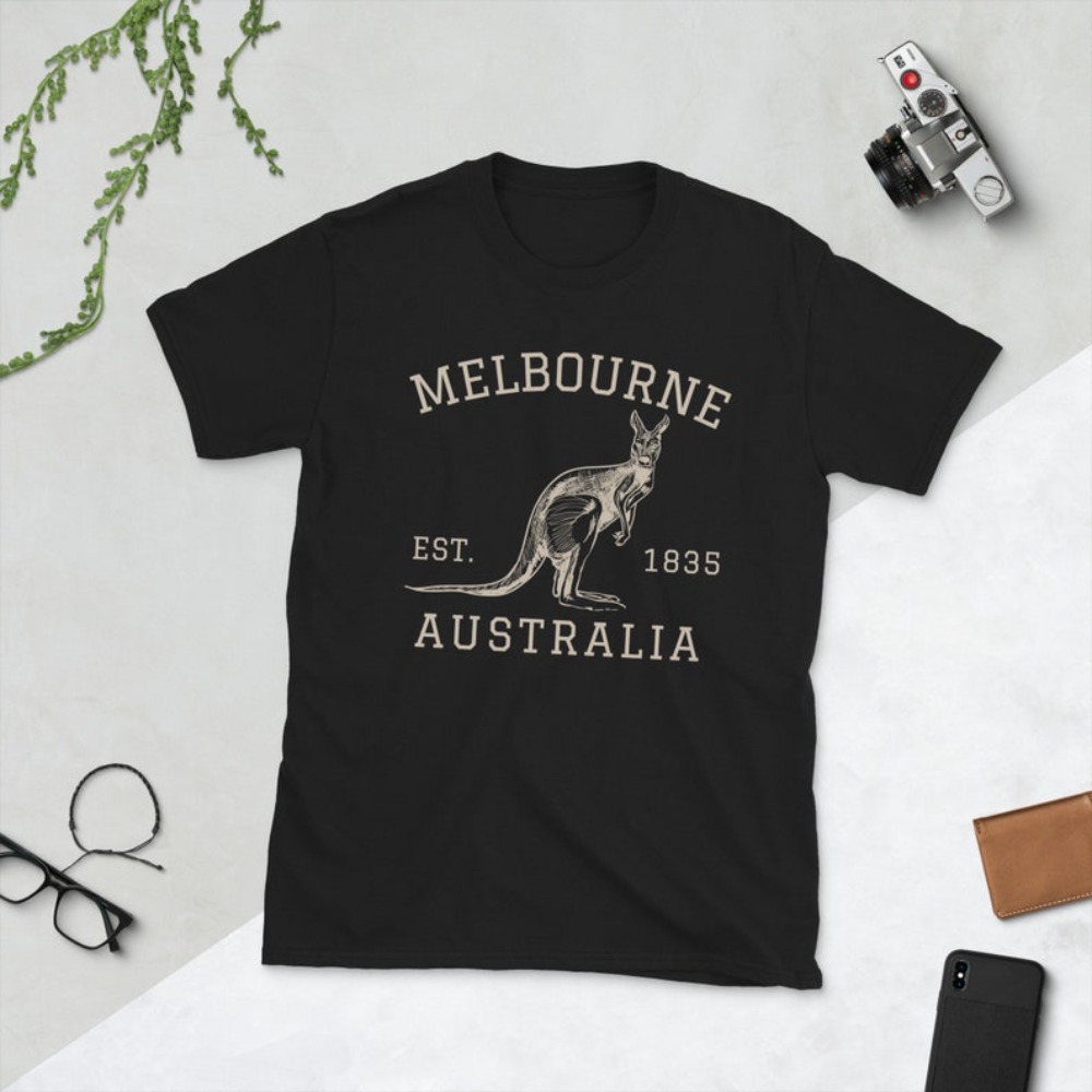 Melbourne Australia T-Shirt Au - огляд і ціна Vintage Fashion Melbourne