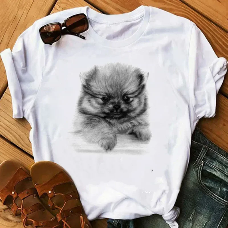 Papillon Dog Golden Retriever  - огляд і ціна Tie Dye Shirt Vintage